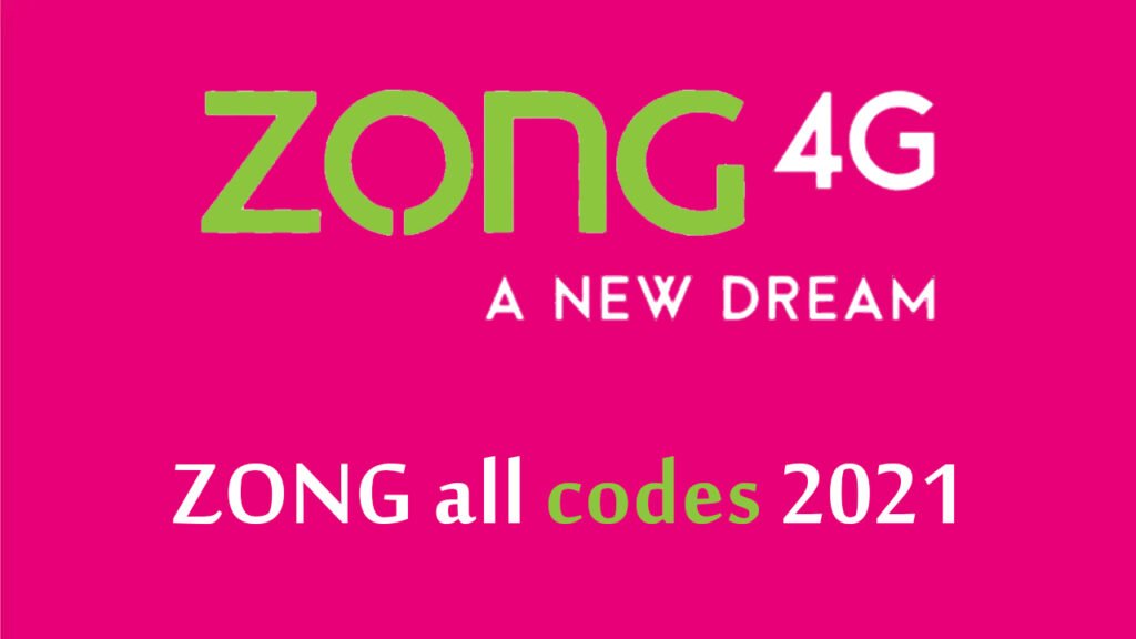 Zong all codes 2021