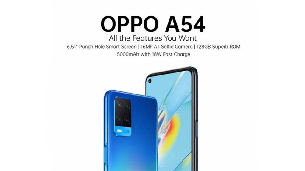 Oppo A54 Coming Soon in Pakistan