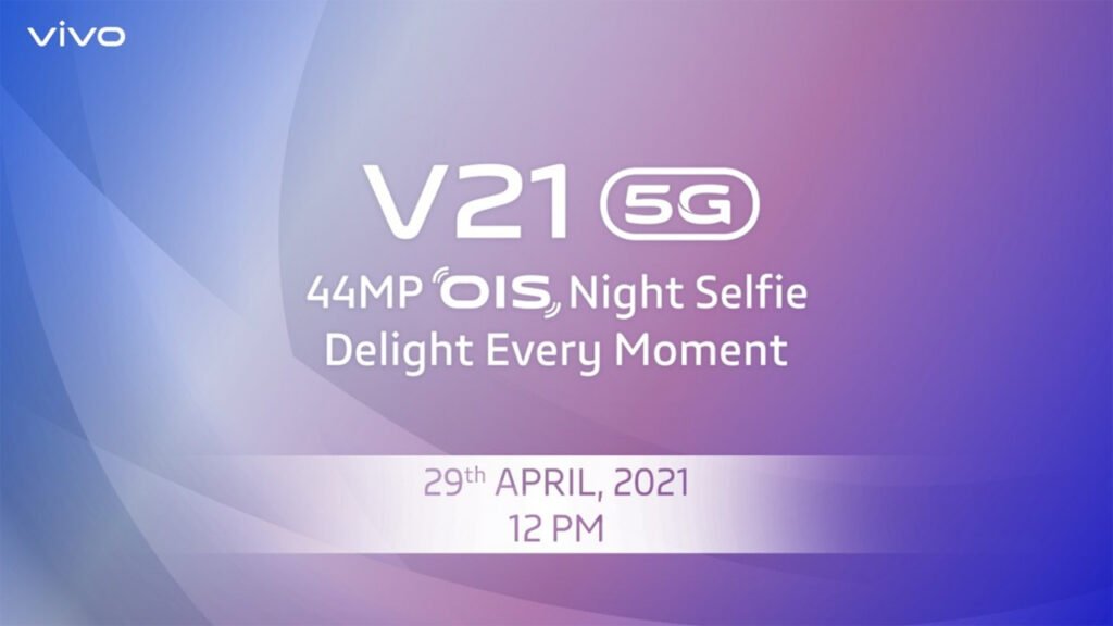 Vivo V21 5G design revealed before Launch