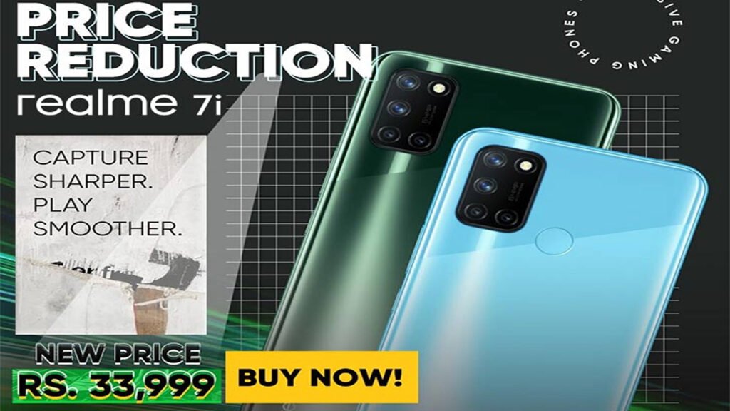 Realme 7i price cut