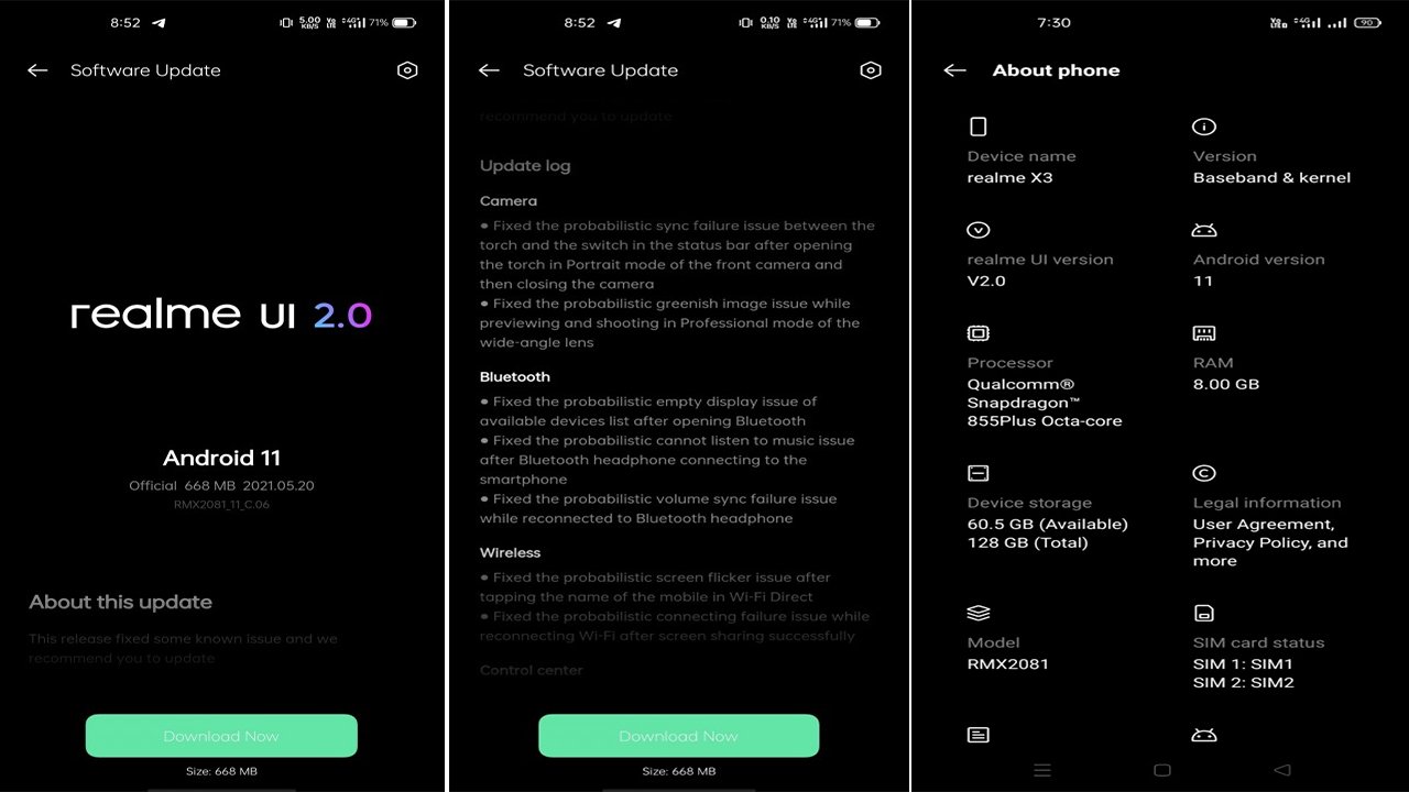 Realme-Software-update