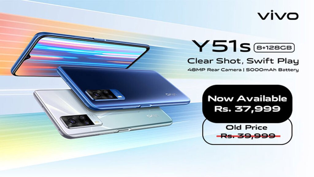 Vivo Y51s price cut in Pakistan