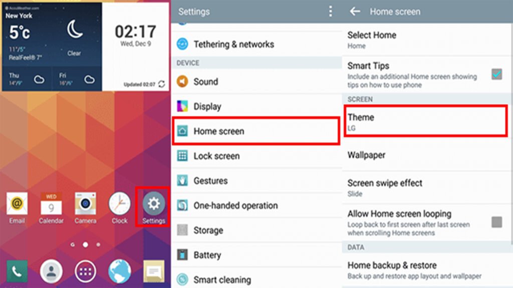 How to change Android Phone Theme
