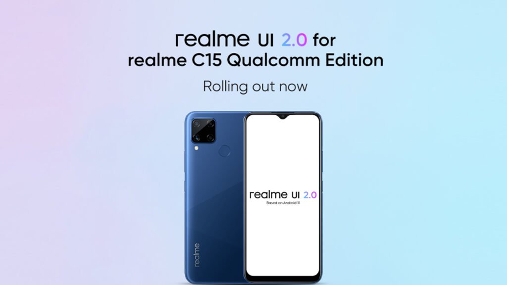 Realme C15 received Android 11 update