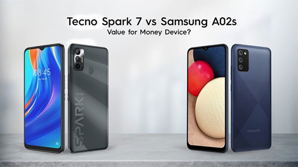 Tecno Spark 7 vs Galaxy A02s