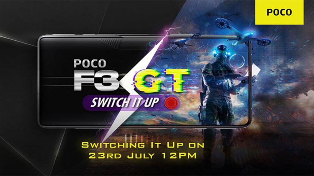 Xiaomi Poco F3 GT to Launch on 23 July